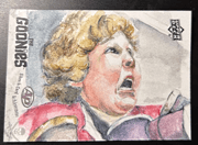 the goonies fanart sketchcard